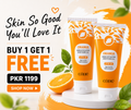 BUNDLE CODRA Orange Enzymes Exfoliating Brightening Gel LF16-35 | Natural Face Scrub |
